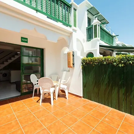 Pool & Private Terrace Bungalow In Maspalomas *