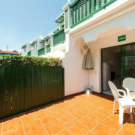 Pool & Private Terrace Bungalow In Maspalomas Dom wakacyjny *